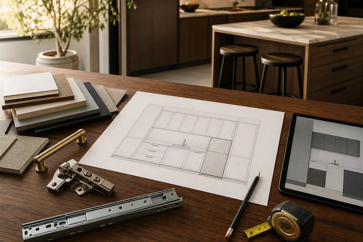 Kitchen cabinet hardware specification checklist for a custom cabinet project Kitchen cabinet hardware specification checklist for a custom cabinet project