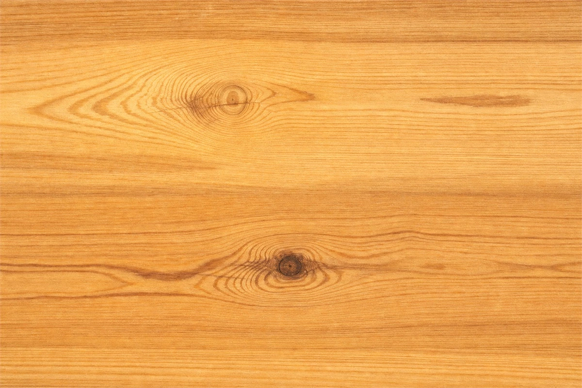 Pine softwood grain for economical furniture and cabinet interiors