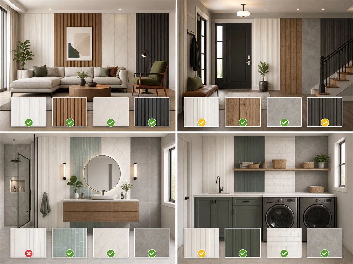 Wall Panel Materials: How to Choose Finishes for Interior Projects