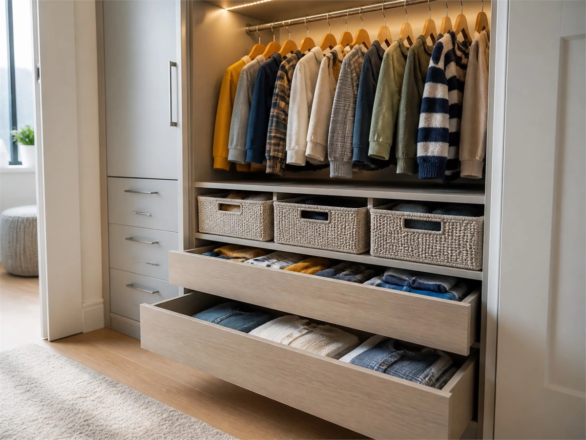 Kids Room Wardrobe Design: Storage Zones, Safety and Growing Needs