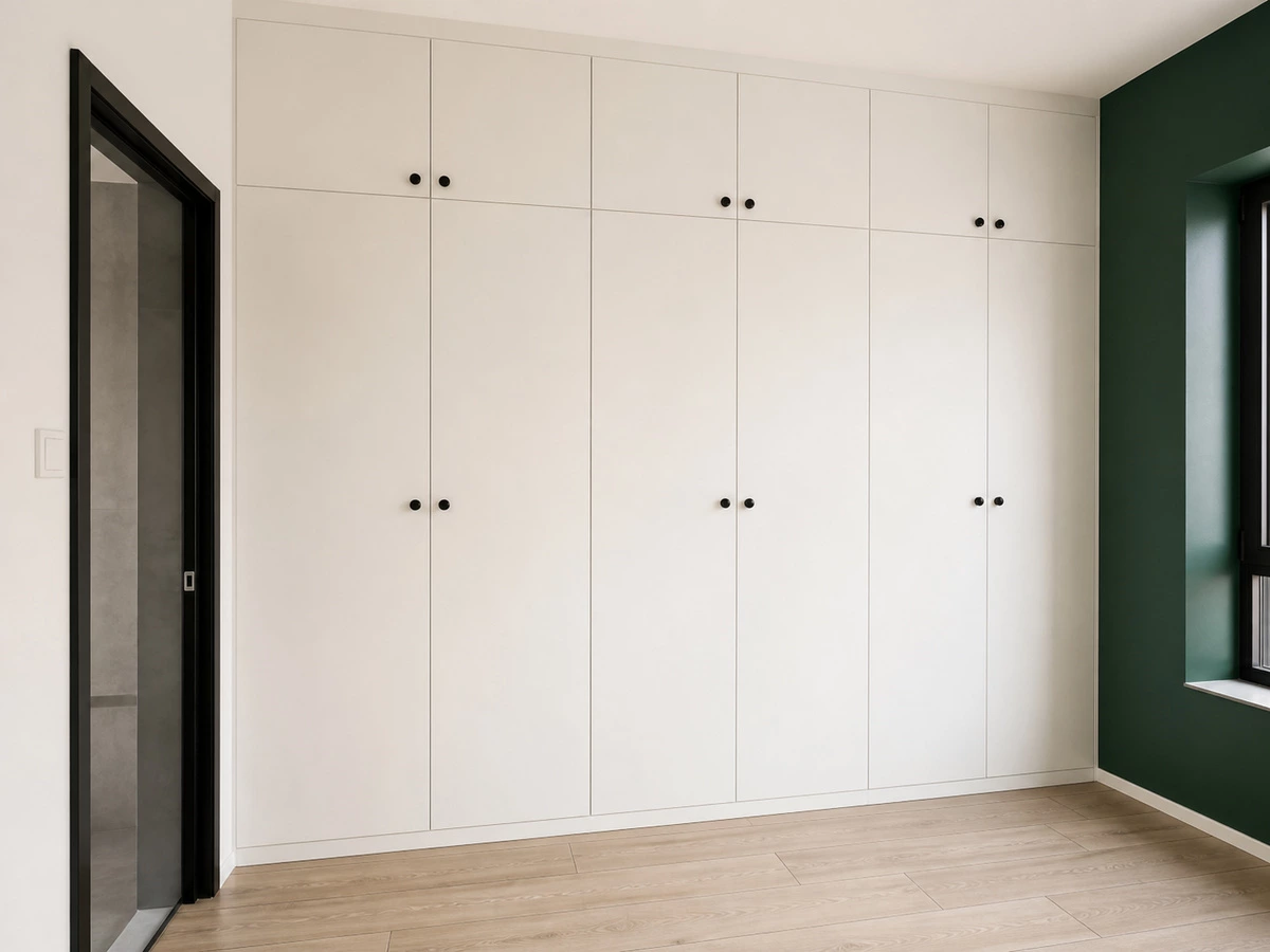 Wardrobe storage for a compact Zhuhai apartment