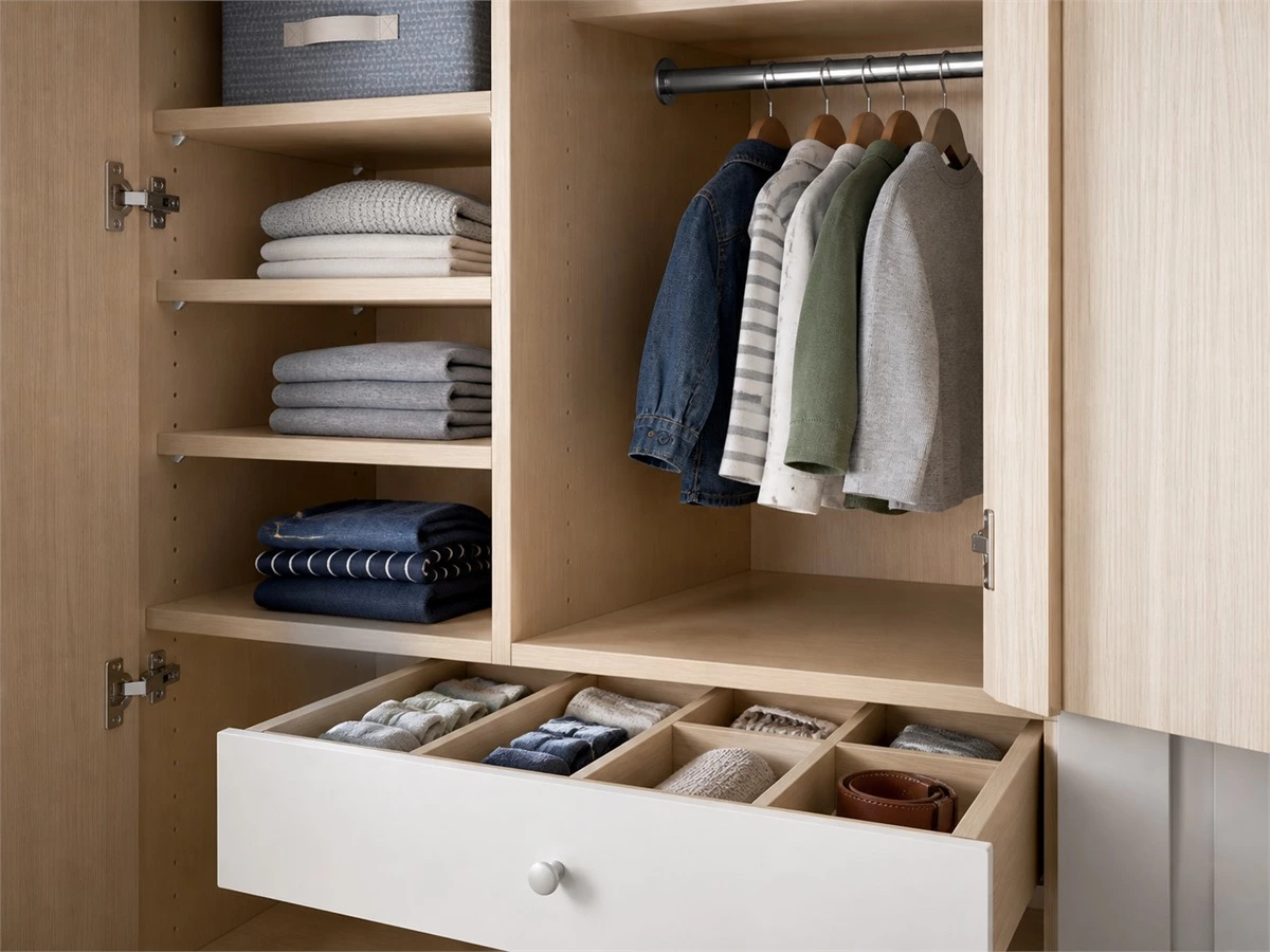 Kids Room Wardrobe Design: Storage Zones, Safety and Growing Needs