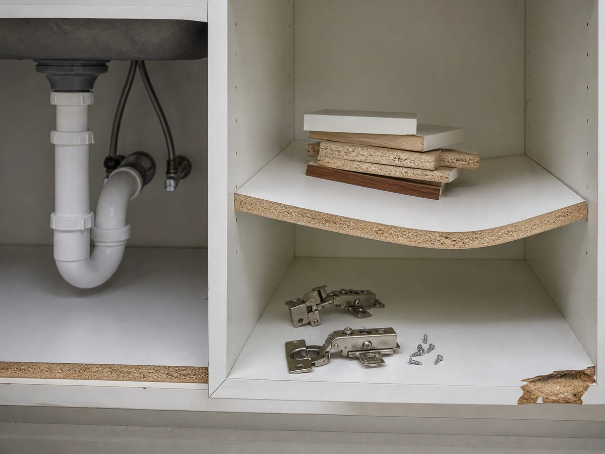 Common kitchen carcass material selection mistakes and project risks