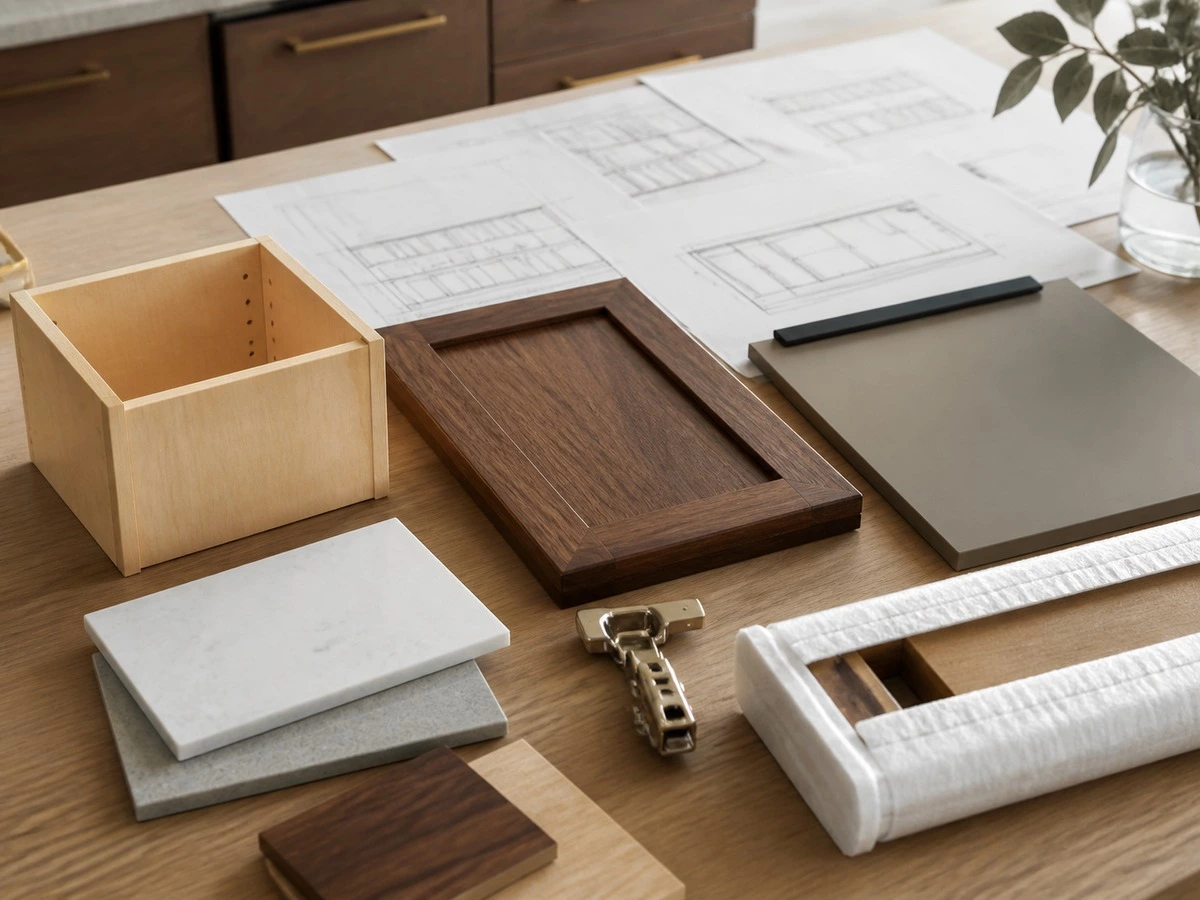 Final stock versus custom kitchen cabinet planning review