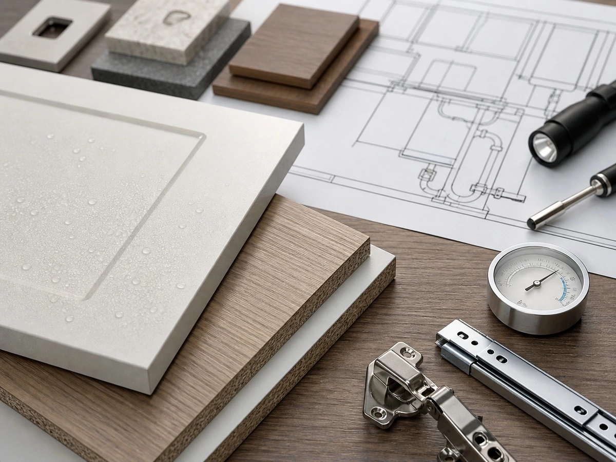 Moisture resistant kitchen cabinet procurement checklist for builders