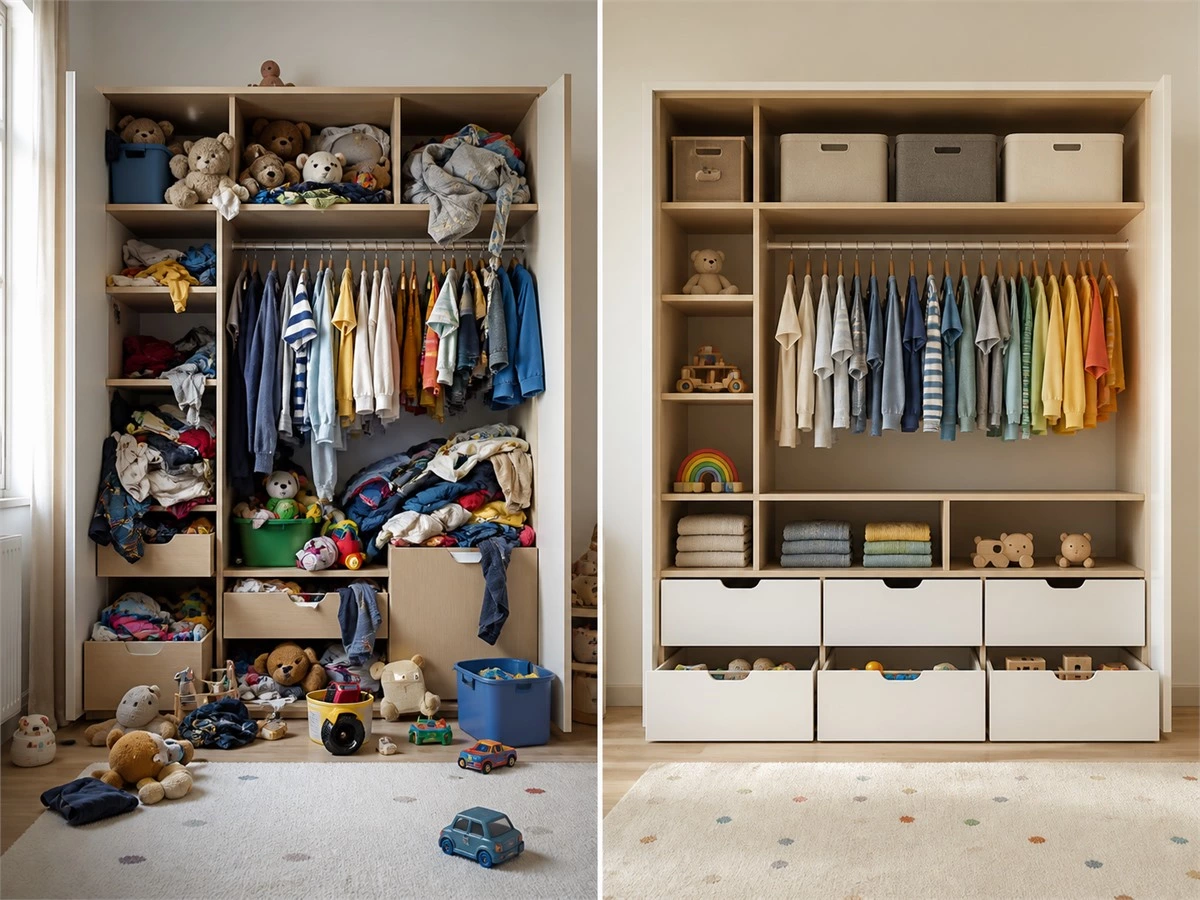 Kids Room Wardrobe Design: Storage Zones, Safety and Growing Needs