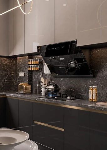 Dual-Tone Glass Kitchen Ideas for Modern Homes