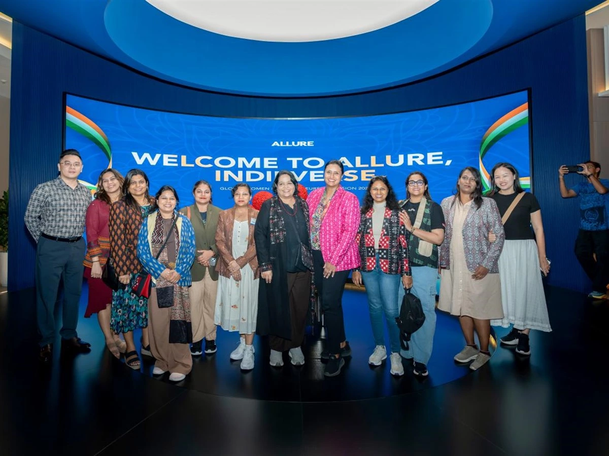 ALLURE Welcomes the INDII VERSE Delegation of Women