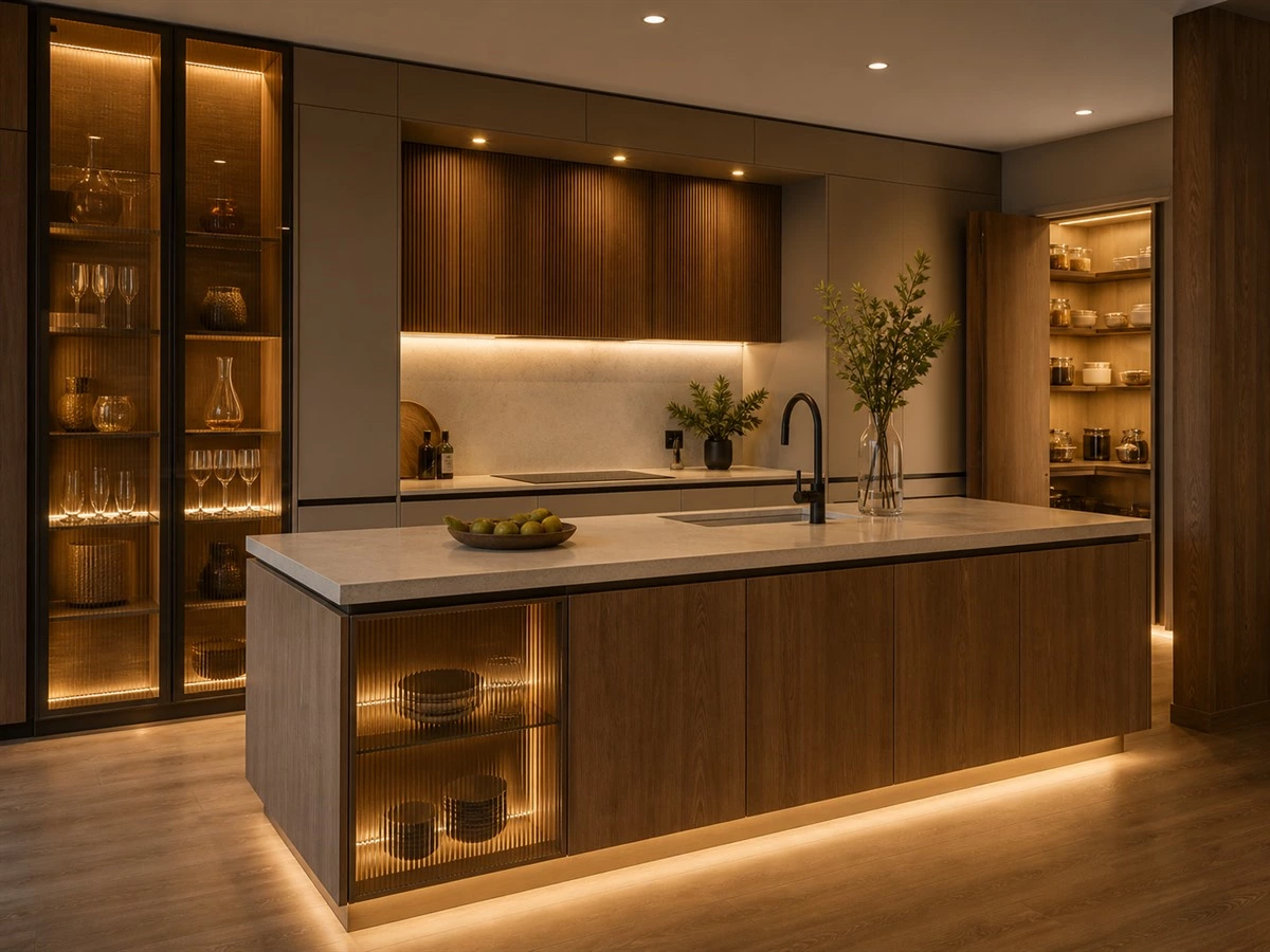 Cabinet Lighting Wiring: Driver Locations, Cable Routes and Service Access