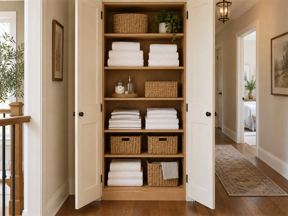 Linen Closet Dimensions: Shelf Depth, Spacing and Storage Planning