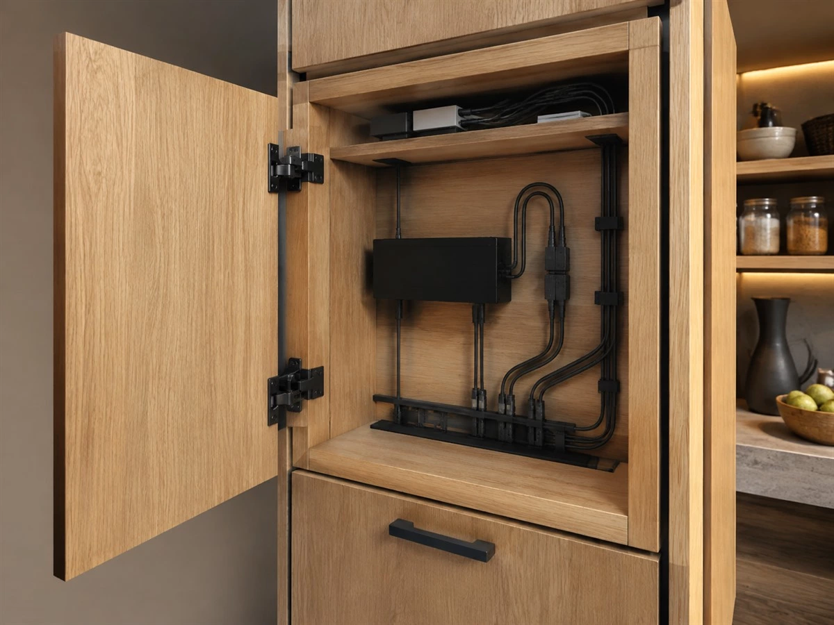Cabinet Lighting Wiring: Driver Locations, Cable Routes and Service Access