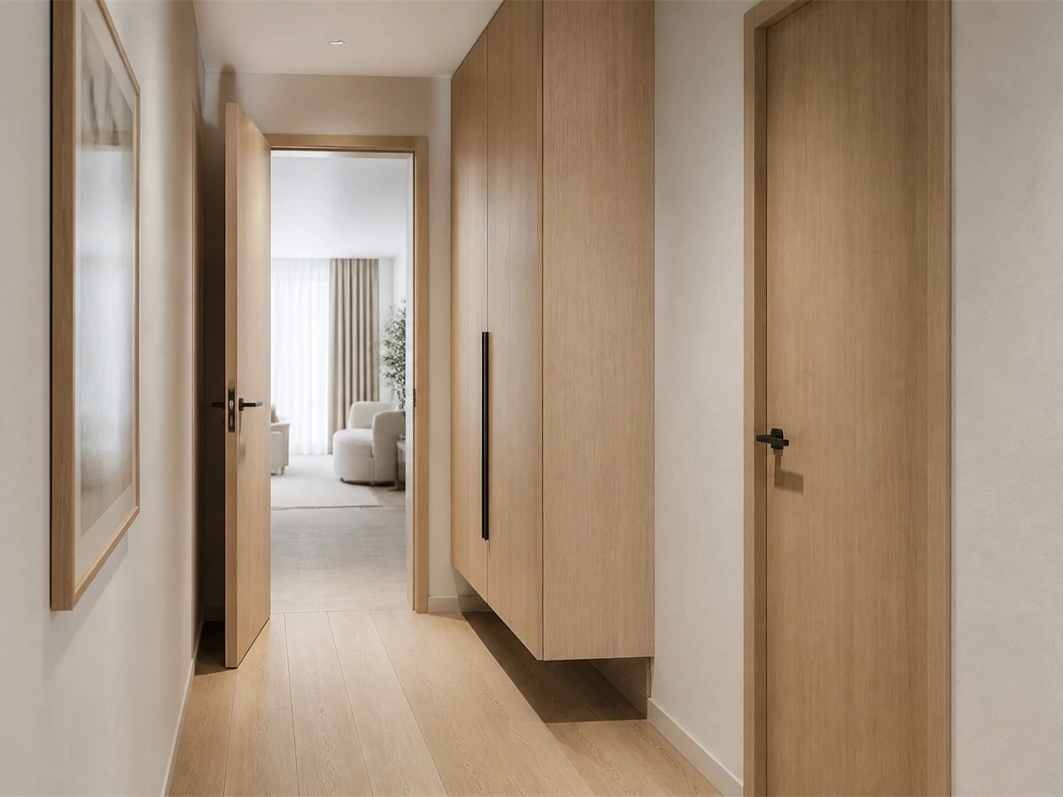 Hallway Storage Cabinets: Depth, Shoe Storage and Walkway Clearance