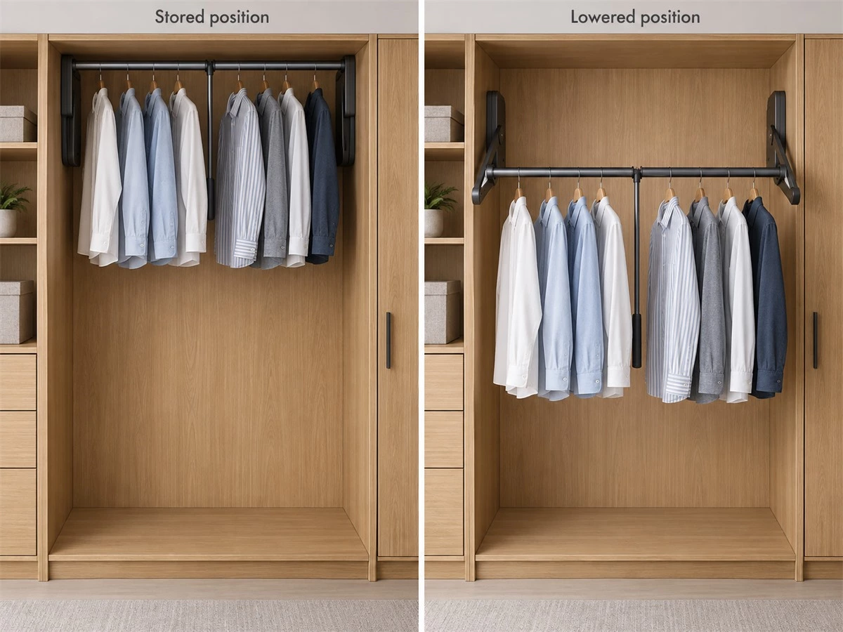 Wardrobe Accessories: 7 Options for Better Built-In Storage