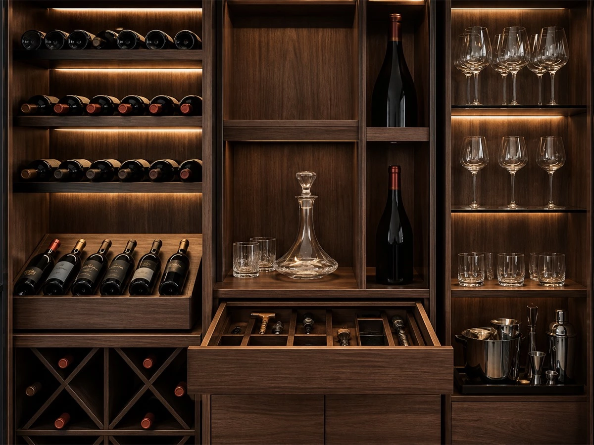 Wine Cabinet Dimensions: Bottle Storage, Ventilation and Built-In Planning