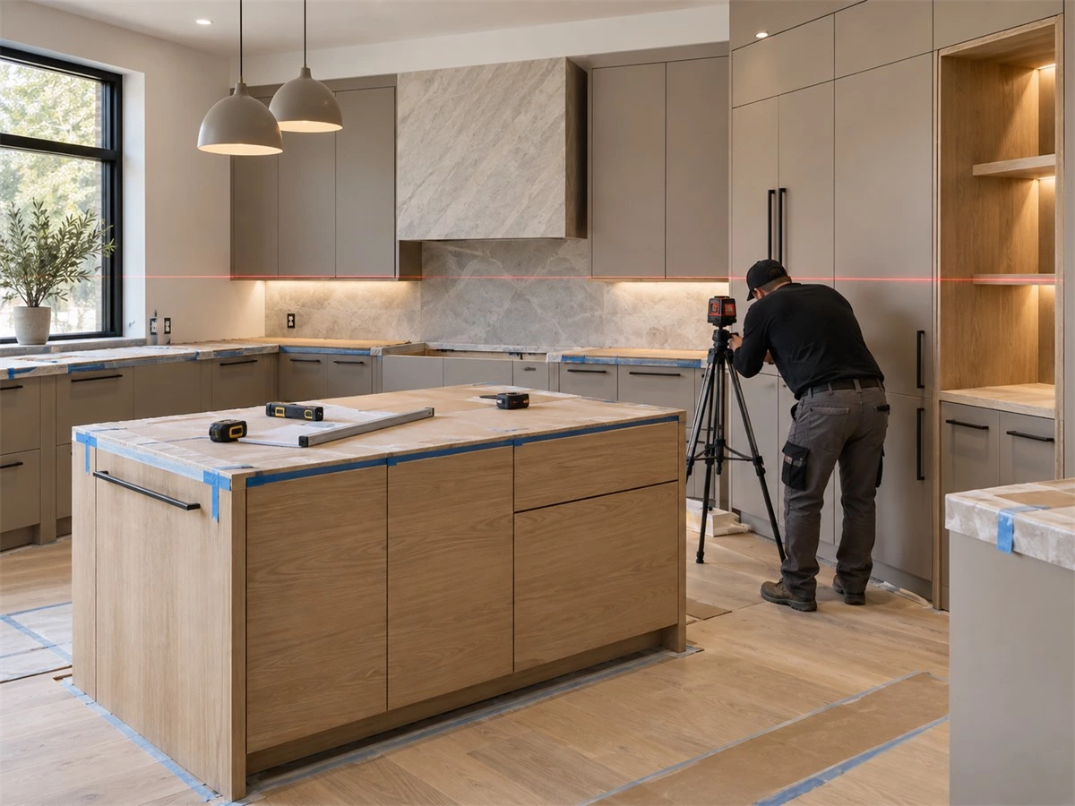 Whole-House Cabinet Installation Sequence: Site Readiness, Room Order and Final Checks