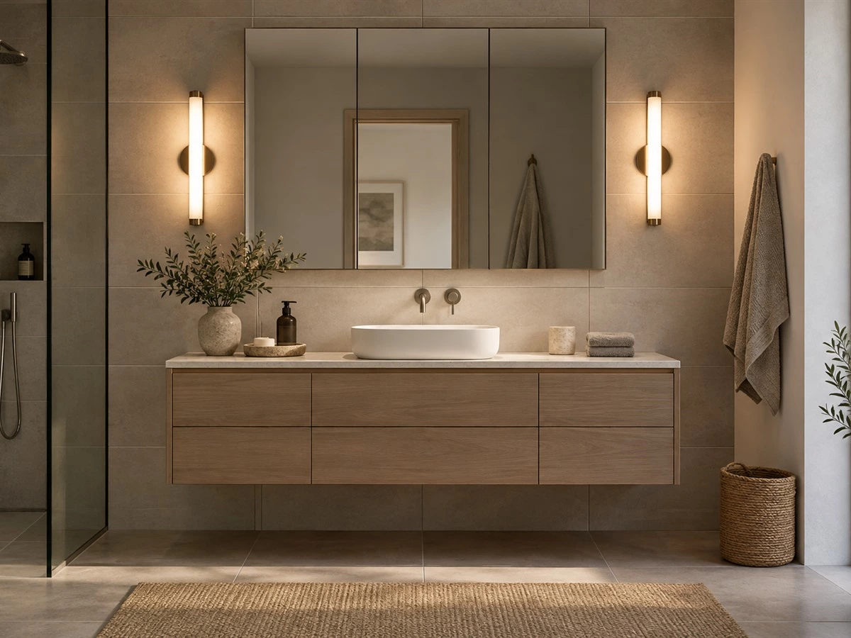 Bathroom Mirror Cabinet Dimensions: Depth, Height and Electrical Planning