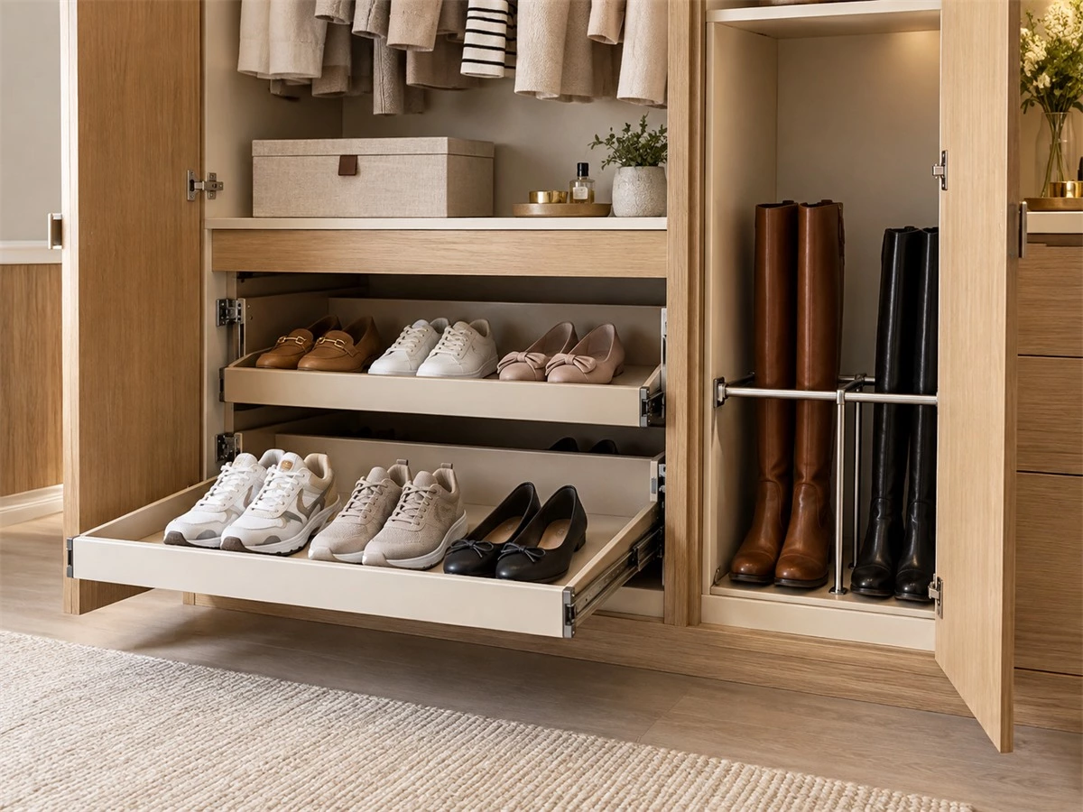 Wardrobe Accessories: 7 Options for Better Built-In Storage