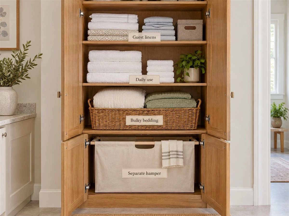 Linen Closet Dimensions: Shelf Depth, Spacing and Storage Planning