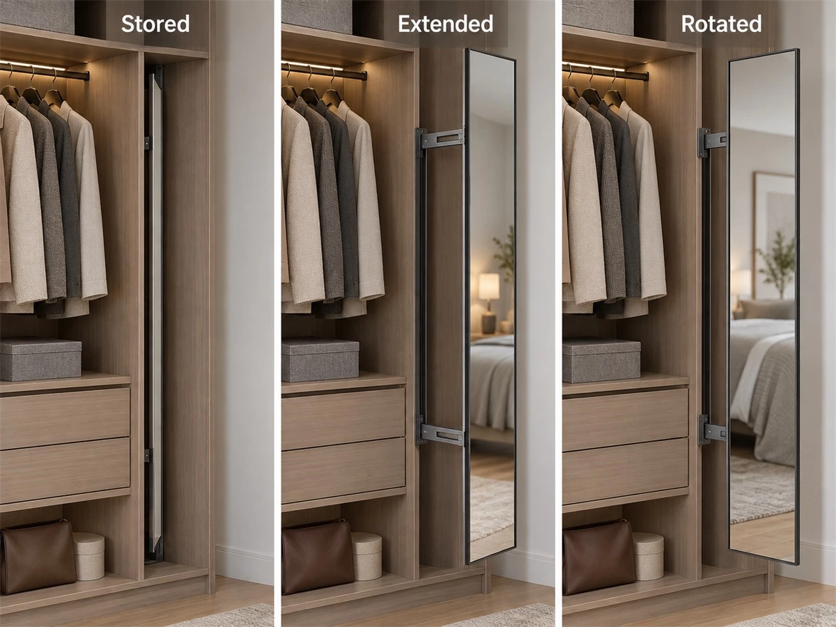 Wardrobe Accessories: 7 Options for Better Built-In Storage