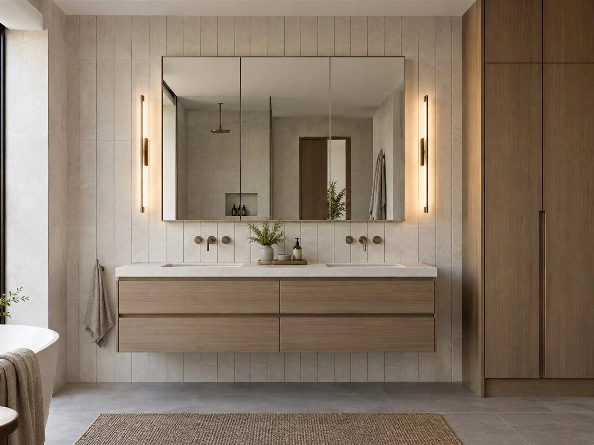 Bathroom Mirror Cabinet Dimensions: Depth, Height and Electrical Planning