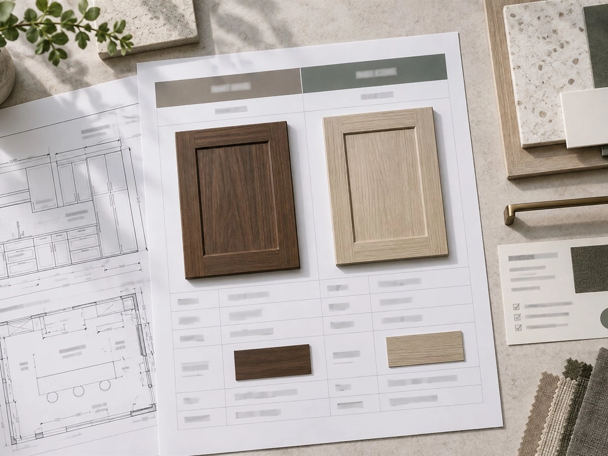 Whole-Home Cabinet Finish Schedule: How to Coordinate Materials Across Rooms