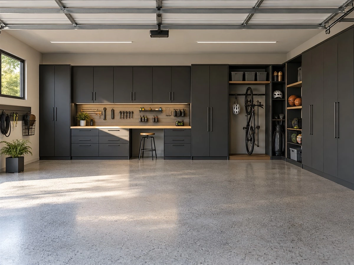 Garage Storage Cabinets: Layout, Materials and Workbench Planning