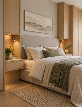 Built-In Bedside Cabinets: Storage, Charging and Headboard Planning