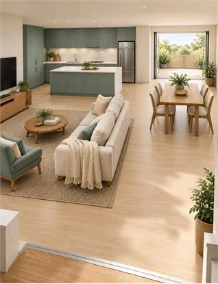 Cabinetry for Open-Plan Living: Connecting Kitchen, Dining and Lounge Zones