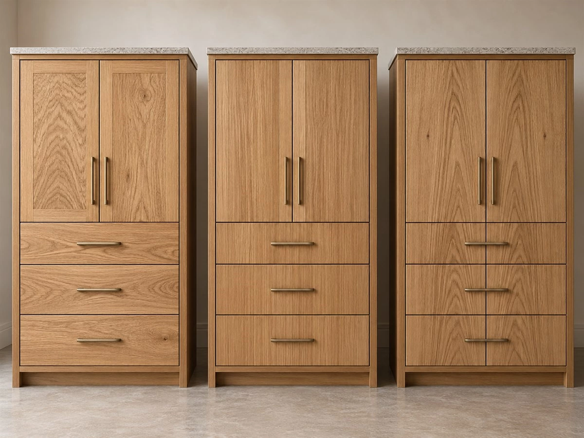 Cabinet Grain Matching: Door, Drawer and Wall Panel Planning