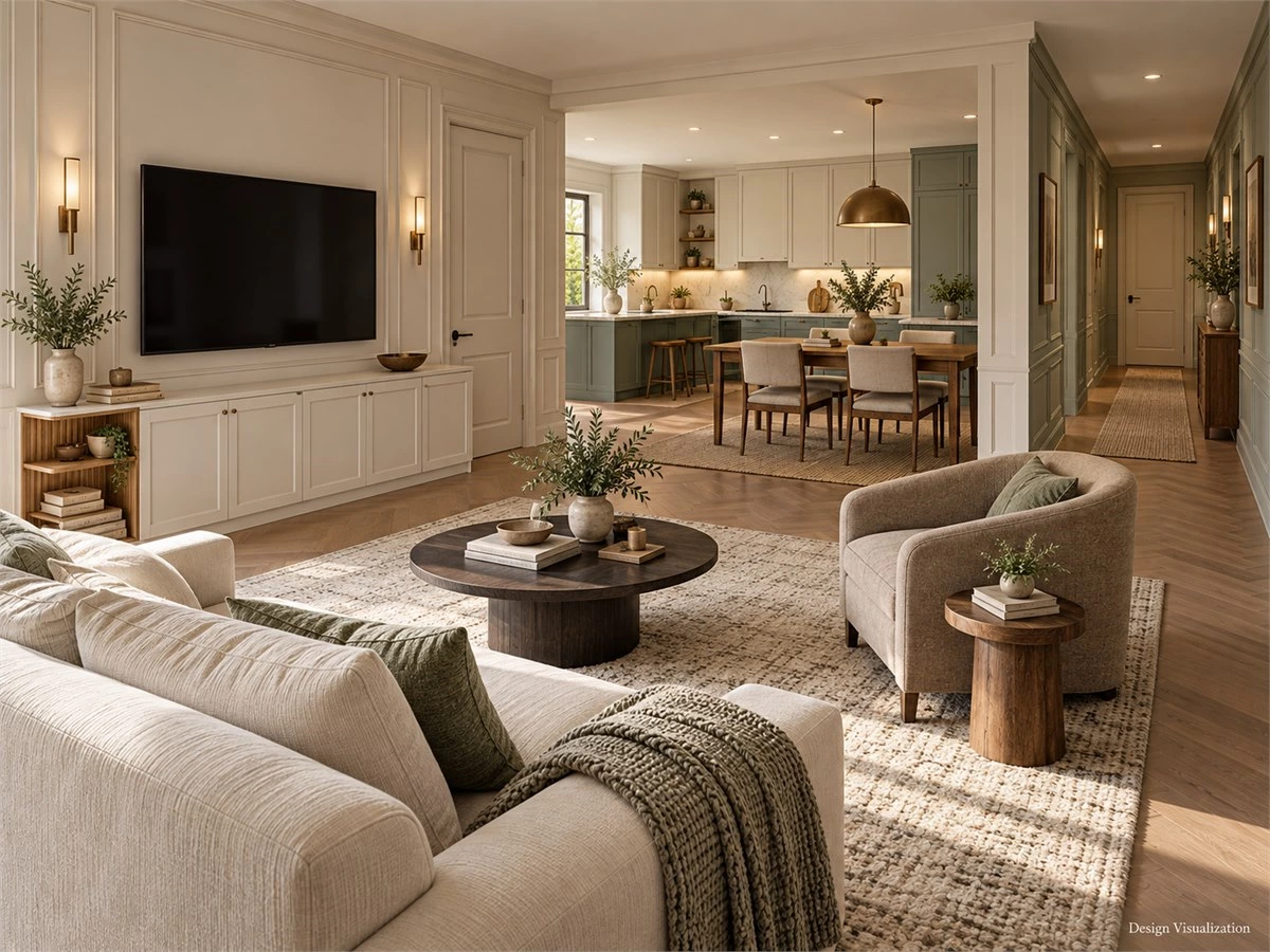 Modern Classic Interior Design: A Whole-Home Cabinetry Guide