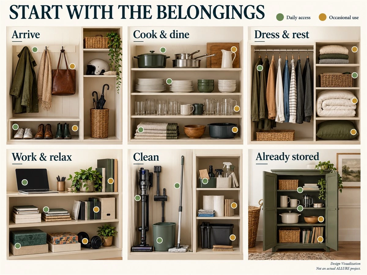 Built-Ins for Small Spaces: A Whole-Home Storage Plan