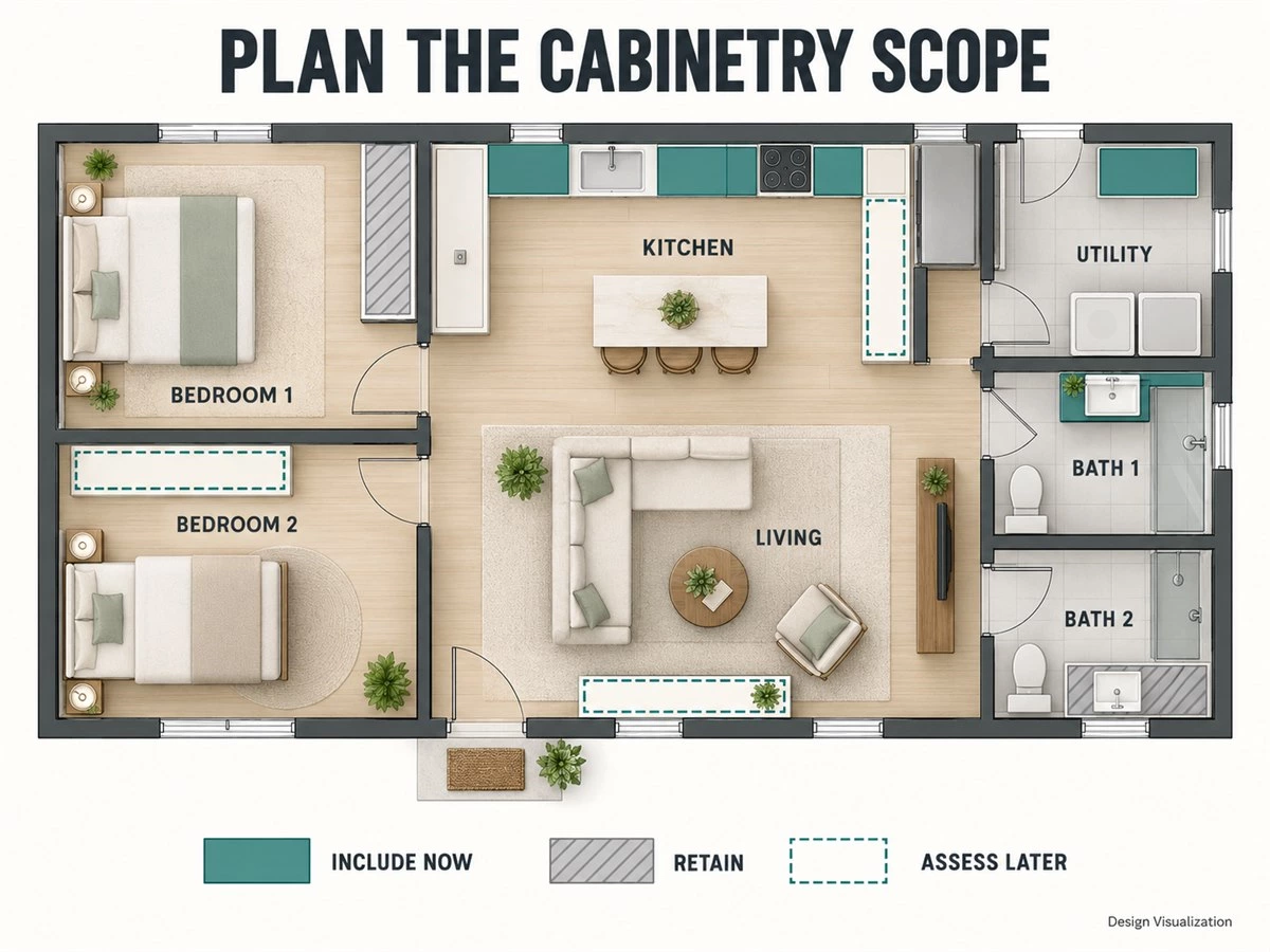 Whole-Home Cabinery Budget: Prioritizing Rooms, Materials and Storage