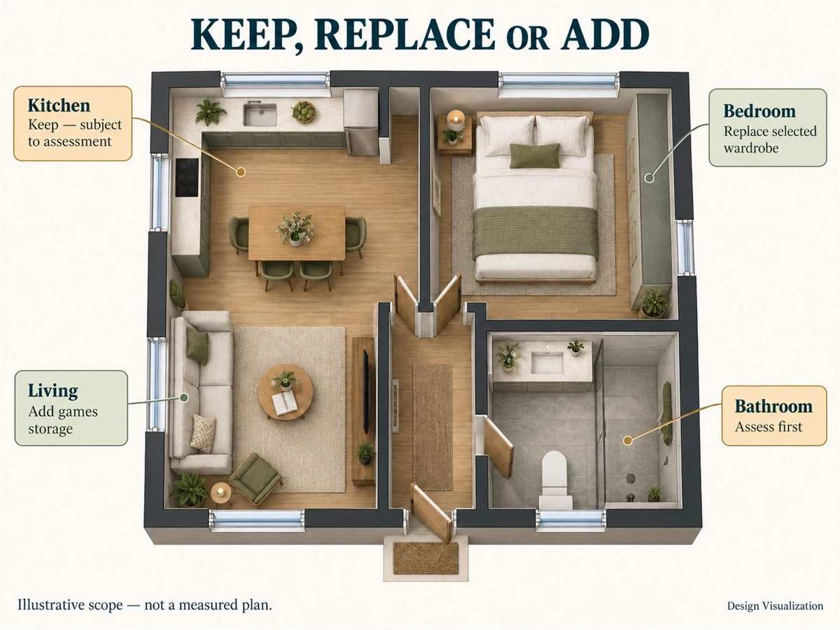 Custom Cabinets for Home Renovation: What to Keep, Replace or Add