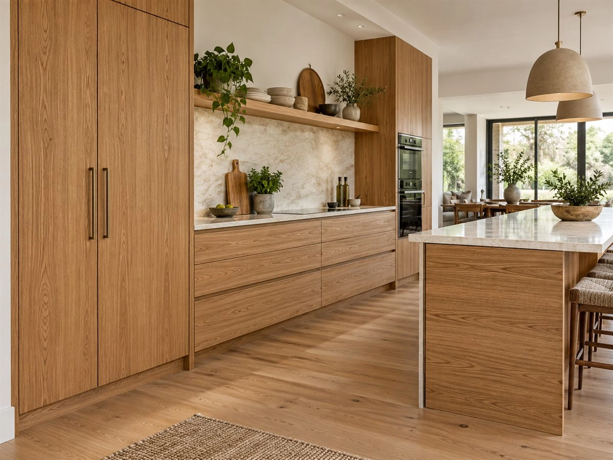 Cabinet Grain Matching: Door, Drawer and Wall Panel Planning