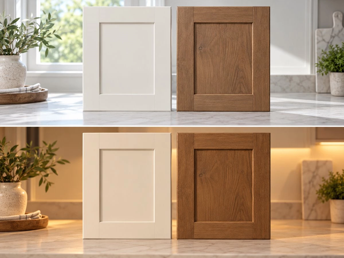 Painted vs Stained Cabinets: Choosing Finishes Across Your Home