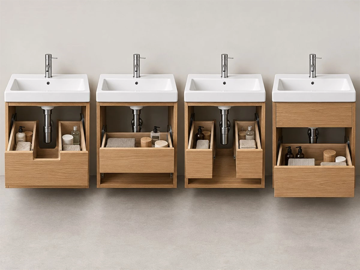 Bathroom Vanity Plumbing Layout: Drawers, Pipe Clearances and Service Access