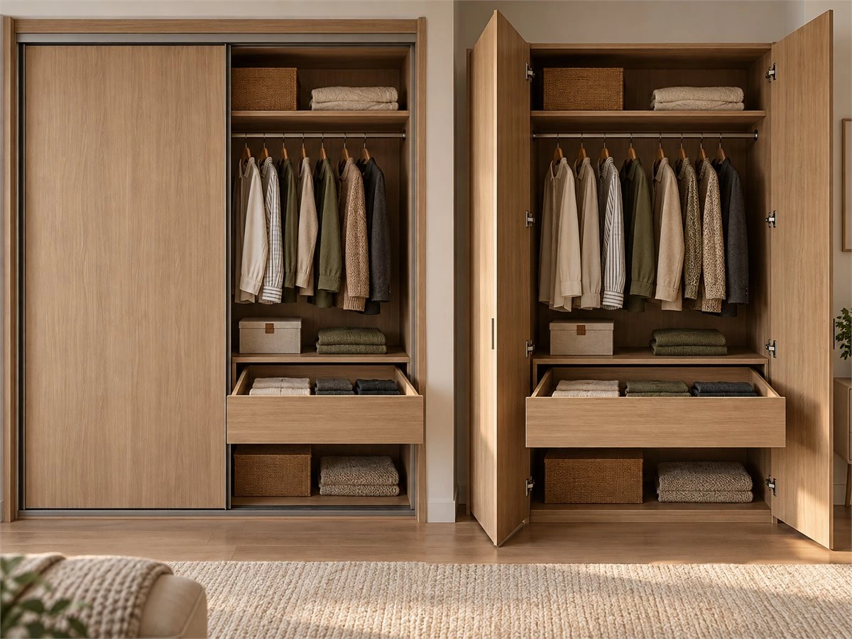 Sliding vs Hinged Wardrobe Doors: Which Works Better in Your Bedroom?