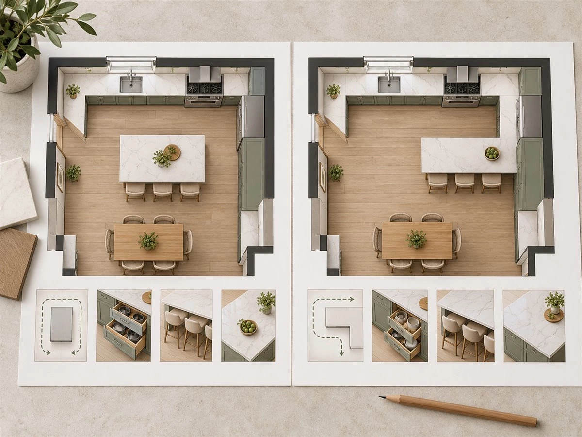 Kitchen Island vs Peninsula: Which Layout Fits Your Home?