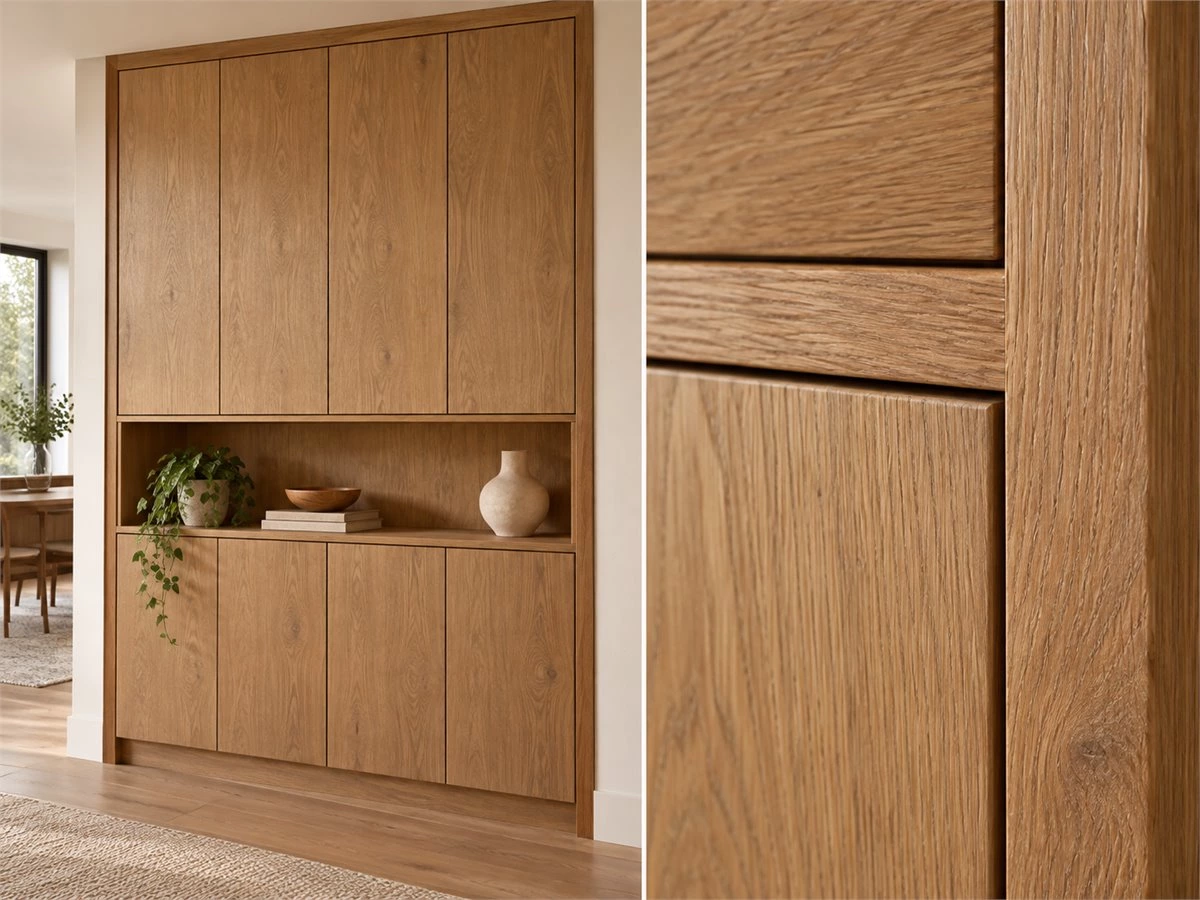 Wood Veneer vs Solid Wood Cabinets: Which Fits Your Home?