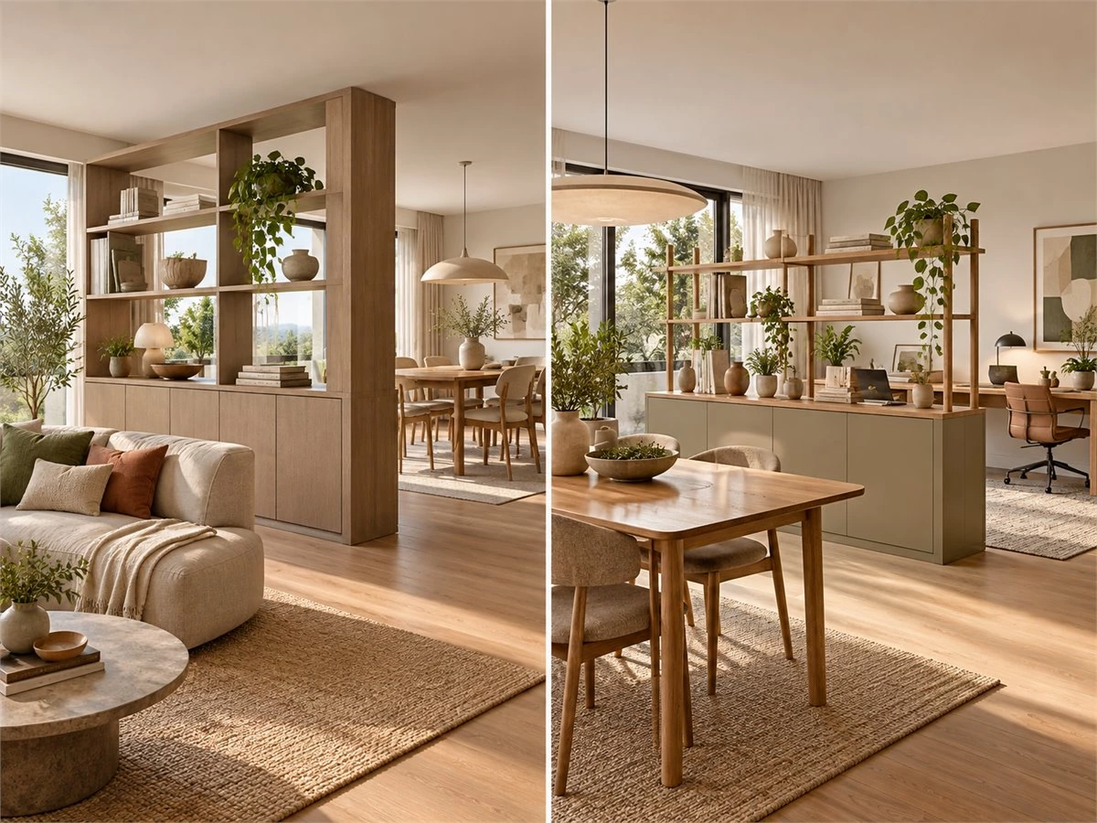Room Divider Cabinets: Storage and Layout Ideas for Open-Plan Homes