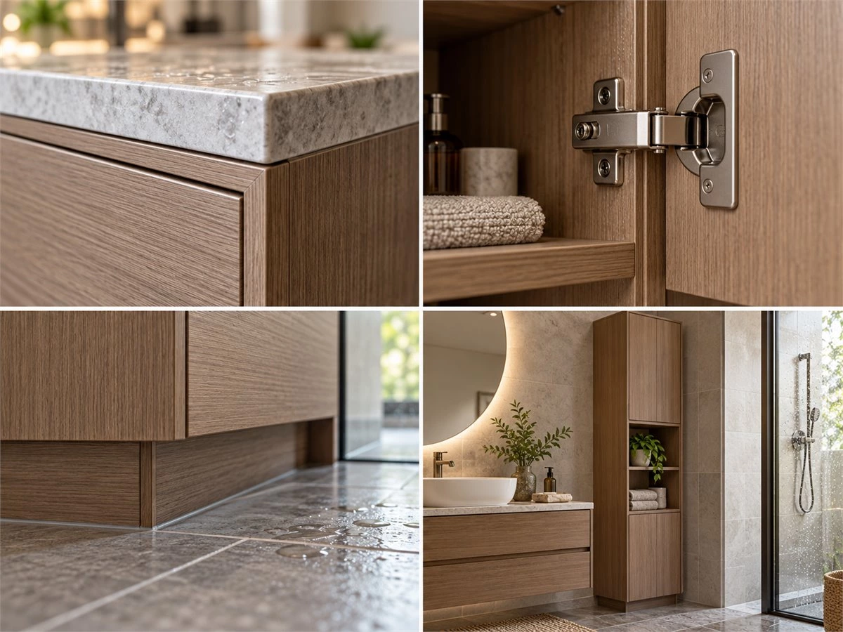 Tall Bathroom Storage Cabinets: Towels, Toiletries and Vanity Coordination