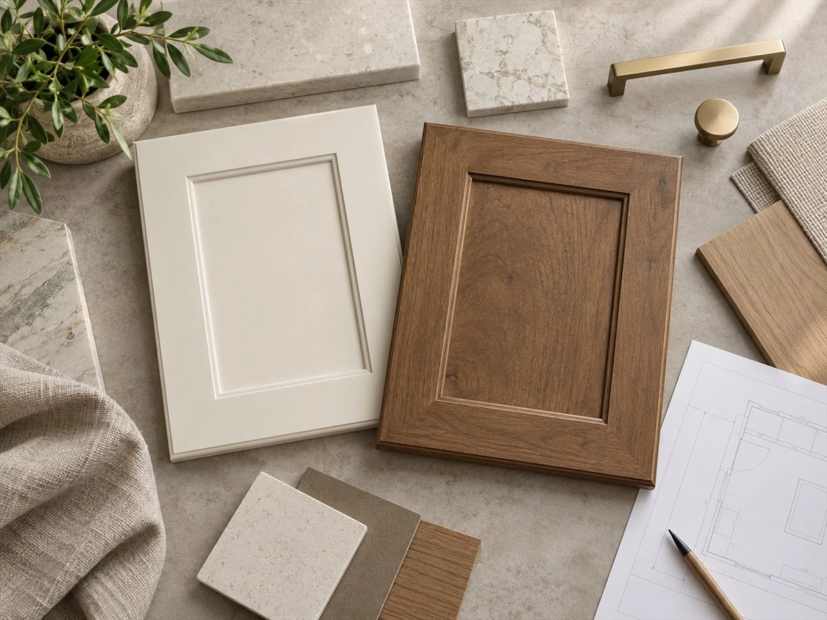 Painted vs Stained Cabinets: Choosing Finishes Across Your Home